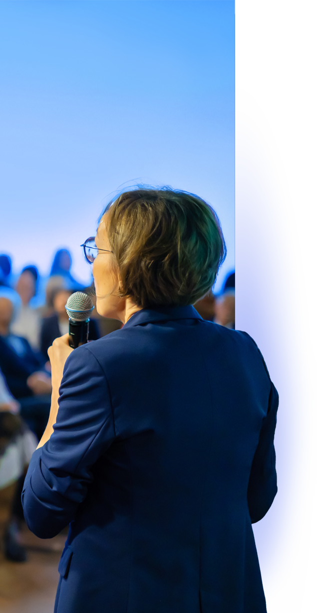 Prednášajúca na konferencii